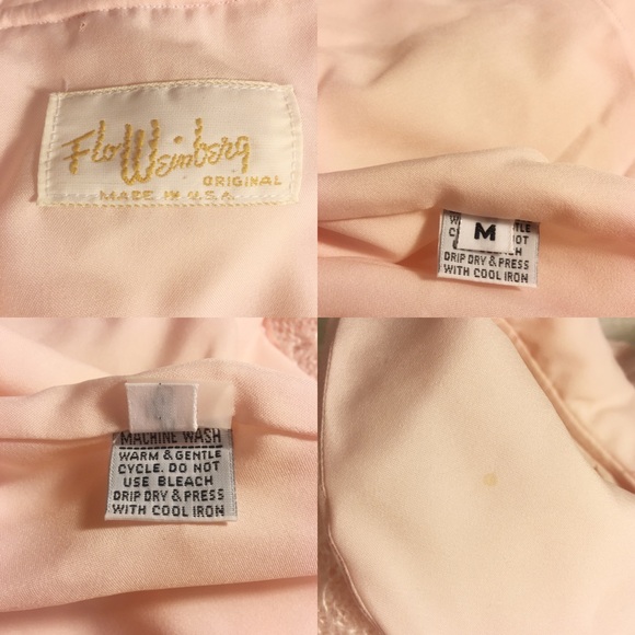 New~Vintage Flo Weinberg Bed Jacket/Sweater - Picture 3 of 6